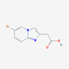 Picture of 2-(6-Bromoimidazo[1,2-a]pyridin-2-yl)acetic acid