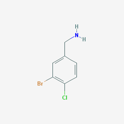 Picture of (3-Bromo-4-chlorophenyl)methanamine