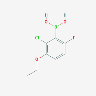 Picture of 2-Chloro-3-ethoxy-6-fluorophenylboronicacid
