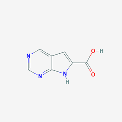 Picture of 7H-Pyrrolo[2,3-d]pyrimidine-6-carboxylic acid