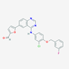 Picture of 5-(4-((3-Chloro-4-((3-fluorobenzyl)oxy)phenyl)amino)quinazolin-6-yl)furan-2-carbaldehyde