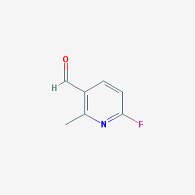 Picture of 6-Fluoro-2-methylnicotinaldehyde