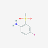 Picture of 4-Fluoro-2-(methylsulfonyl)aniline