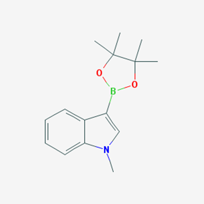 Picture of 1-Methyl-3-(4,4,5,5-tetramethyl-1,3,2-dioxaborolan-2-yl)-1H-indole