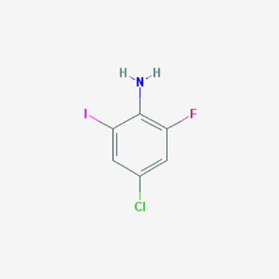 Picture of 4-Chloro-2-fluoro-6-iodoaniline
