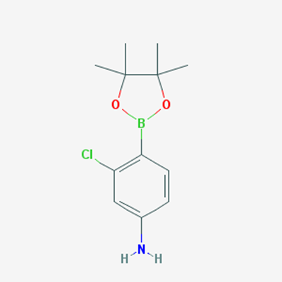 Picture of 3-Chloro-4-(4,4,5,5-tetramethyl-1,3,2-dioxaborolan-2-yl)aniline