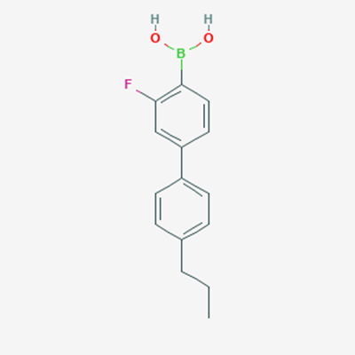 Picture of (3-Fluoro-4-propyl-[1,1-biphenyl]-4-yl)boronic acid