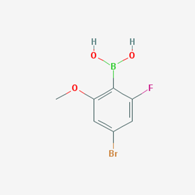 Picture of (4-Bromo-2-fluoro-6-methoxyphenyl)boronic acid