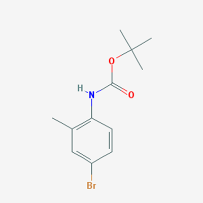 Picture of tert-Butyl (4-bromo-2-methylphenyl)carbamate