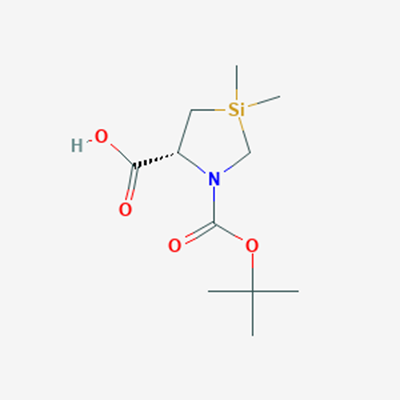 Picture of (R)-1-(tert-Butoxycarbonyl)-3,3-dimethyl-1,3-azasilolidine-5-carboxylic acid