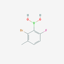 Picture of (2-Bromo-6-fluoro-3-methylphenyl)boronic acid