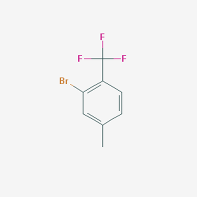 Picture of 2-Bromo-4-methyl-1-(trifluoromethyl)benzene