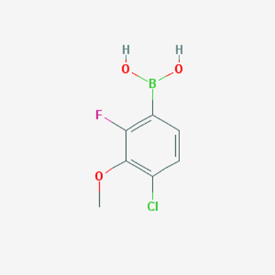 Picture of (4-Chloro-2-fluoro-3-methoxyphenyl)boronic acid