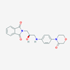 Picture of (R)-2-(2-Hydroxy-3-((4-(3-oxomorpholino)phenyl)amino)propyl)isoindoline-1,3-dione