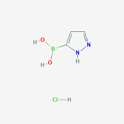 Picture of (1H-Pyrazol-3-yl)boronic acid hydrochloride