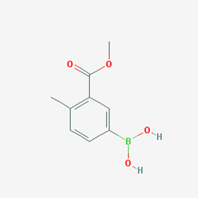 Picture of (3-(Methoxycarbonyl)-4-methylphenyl)boronic acid