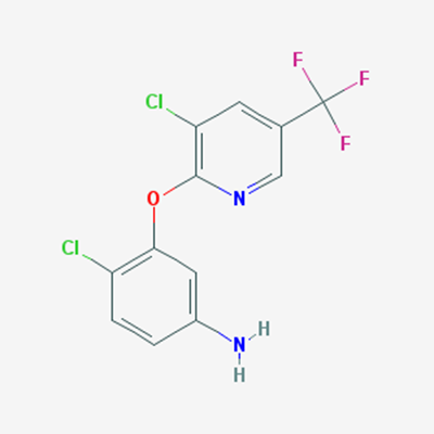 Picture of 4-Chloro-3-((3-chloro-5-(trifluoromethyl)pyridin-2-yl)oxy)aniline