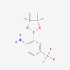 Picture of 2-(4,4,5,5-Tetramethyl-1,3,2-dioxaborolan-2-yl)-4-(trifluoromethyl)aniline