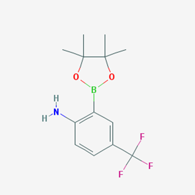 Picture of 2-(4,4,5,5-Tetramethyl-1,3,2-dioxaborolan-2-yl)-4-(trifluoromethyl)aniline