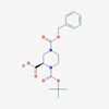 Picture of (R)-4-((Benzyloxy)carbonyl)-1-(tert-butoxycarbonyl)piperazine-2-carboxylic acid