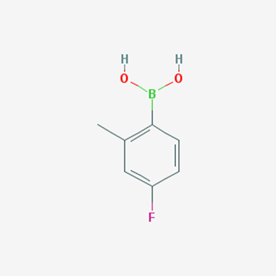 Picture of 2-Methyl-4-fluorophenylboronic acid