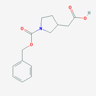 Picture of 2-(1-((Benzyloxy)carbonyl)pyrrolidin-3-yl)acetic acid
