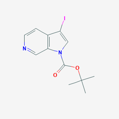 Picture of tert-Butyl 3-iodo-1H-pyrrolo[2,3-c]pyridine-1-carboxylate