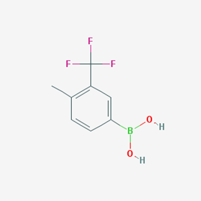 Picture of (4-Methyl-3-(trifluoromethyl)phenyl)boronic acid
