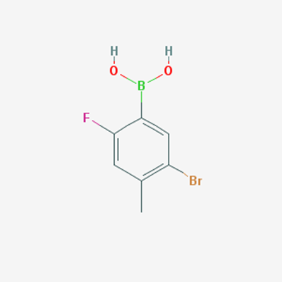 Picture of 5-Bromo-2-fluoro-4-methylphenylboronic acid