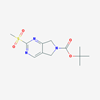 Picture of tert-Butyl 2-(methylsulfonyl)-5H-pyrrolo[3,4-d]pyrimidine-6(7H)-carboxylate