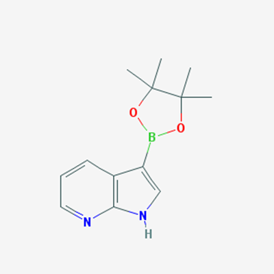 Picture of 3-(4,4,5,5-Tetramethyl-1,3,2-dioxaborolan-2-yl)-1H-pyrrolo[2,3-b]pyridine