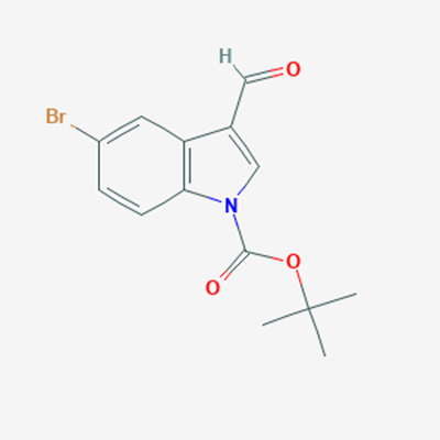 Picture of tert-Butyl 5-bromo-3-formyl-1H-indole-1-carboxylate
