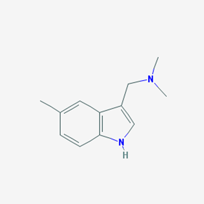 Picture of N,N-Dimethyl-1-(5-methyl-1H-indol-3-yl)methanamine