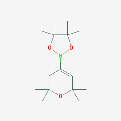 Picture of 4,4,5,5-Tetramethyl-2-(2,2,6,6-tetramethyl-3,6-dihydro-2H-pyran-4-yl)-1,3,2-dioxaborolane