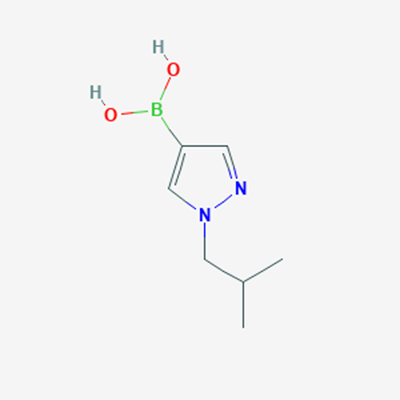 Picture of (1-Isobutyl-1H-pyrazol-4-yl)boronic acid