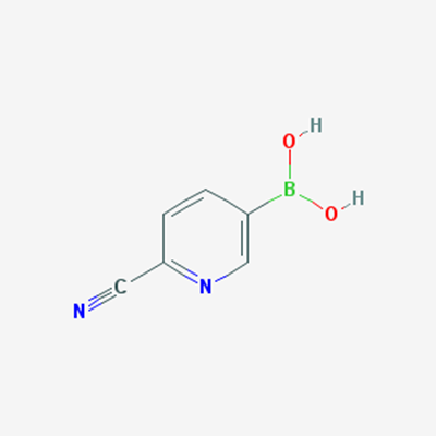 Picture of (6-Cyanopyridin-3-yl)boronic acid