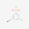 Picture of 3-Chloro-5-cyanobenzene-1-sulfonyl chloride