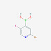 Picture of (2-Bromo-5-fluoropyridin-4-yl)boronic acid