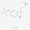 Picture of 2-(5-(Trifluoromethoxy)-1H-indol-3-yl)ethanamine hydrochloride