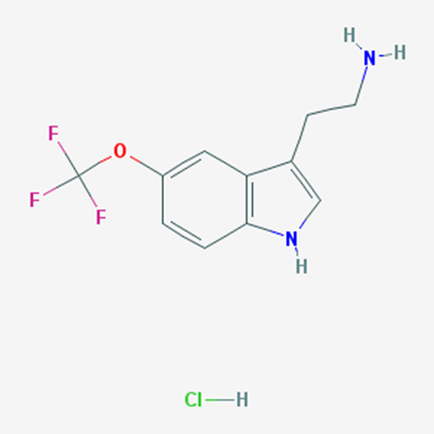 Picture of 2-(5-(Trifluoromethoxy)-1H-indol-3-yl)ethanamine hydrochloride