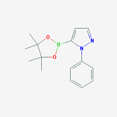 Picture of 1-Phenyl-5-(4,4,5,5-tetramethyl-1,3,2-dioxaborolan-2-yl)-1H-pyrazole