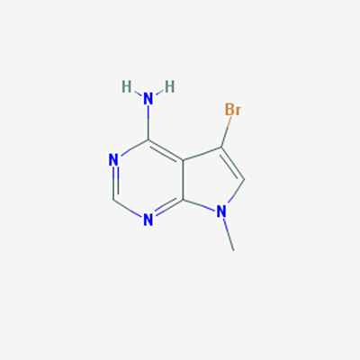 Picture of 5-Bromo-7-methyl-7H-pyrrolo[2,3-d]pyrimidin-4-amine