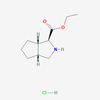 Picture of (1S,3aR,6aS)-Ethyl octahydrocyclopenta[c]pyrrole-1-carboxylate hydrochloride