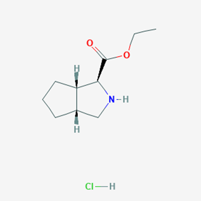 Picture of (1S,3aR,6aS)-Ethyl octahydrocyclopenta[c]pyrrole-1-carboxylate hydrochloride
