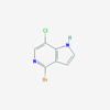 Picture of 4-Bromo-7-chloro-1H-pyrrolo[3,2-c]pyridine