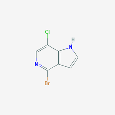 Picture of 4-Bromo-7-chloro-1H-pyrrolo[3,2-c]pyridine