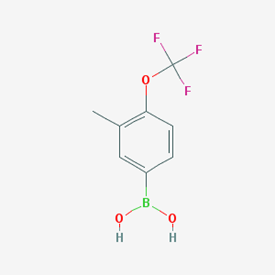 Picture of (3-Methyl-4-(trifluoromethoxy)phenyl)boronic acid