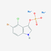 Picture of Sodium 5-bromo-4-chloro-1H-indol-3-yl phosphate
