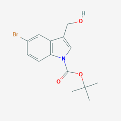 Picture of tert-Butyl 5-bromo-3-(hydroxymethyl)-1H-indole-1-carboxylate