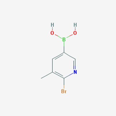 Picture of 6-Bromo-5-methylpyridine-3-boronic acid